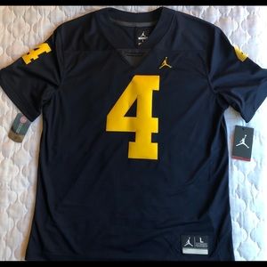 Nike Jordan Michigan Wolverines Football Jersey